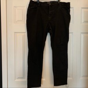 Black Curvy Mid-Rise Skinny Jean - 18